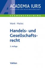 Cover-Bild Handels- und Gesellschaftsrecht