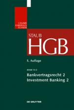 Cover-Bild Handelsgesetzbuch / Bankvertragsrecht