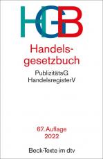 Cover-Bild Handelsgesetzbuch