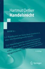 Cover-Bild Handelsrecht