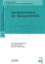 Cover-Bild Handwörterbuch der Bauspartechnik