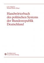 Cover-Bild Handwörterbuch des politischen Systems der Bundesrepublik Deutschland