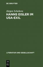 Cover-Bild Hanns Eisler im USA-Exil