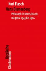 Cover-Bild Hans Blumenberg