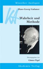 Cover-Bild Hans-Georg Gadamer: Wahrheit und Methode