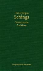 Cover-Bild Hans-Jürgen Schings. Gesammelte Aufsätze