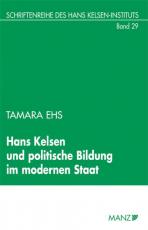 Cover-Bild Hans Kelsen und politische Bildung im modernen Staat