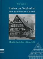 Cover-Bild Hausbau und Sozialstruktur einer niederdeutschen Kleinstadt