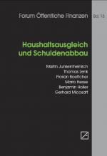 Cover-Bild Haushaltsausgleich und Schuldenabbau