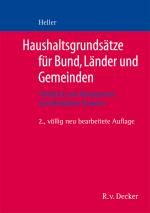 Cover-Bild Haushaltsgrundsätze für Bund, Länder und Gemeinden