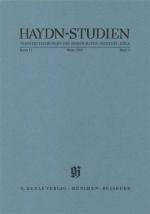 Cover-Bild Haydn Studien. Veröffentlichungen des Joseph Haydn-Instituts Köln. Band II, Heft 1, März 1969