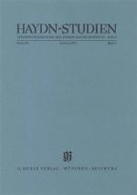 Cover-Bild Haydn Studien. Veröffentlichungen des Joseph Haydn-Instituts Köln. Band III, Heft1, Januar 1973