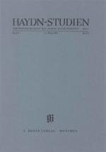 Cover-Bild Haydn-Studien. Veröffentlichungen des Joseph Haydn-Instituts Köln. Band V, Heft 1, Mai 1980