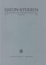 Cover-Bild Haydn-Studien. Veröffentlichungen des Joseph Haydn-Instituts Köln. Band VI, Heft 3, November 1988