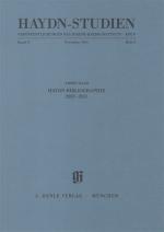 Cover-Bild Haydn-Studien. Veröffentlichungen des Joseph-Haydn-Instituts Köln. Band X Heft 2, November 2011