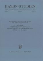 Cover-Bild Haydn-Studien. Veröffentlichungen des Joseph Haydn-Instituts Köln. Band X Heft 3-4, Juli 2013