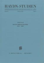 Cover-Bild Haydn Studien. Veröffentlichungen des Joseph Haydn-Instituts Köln. Band XI, Heft 3, Oktober 2020