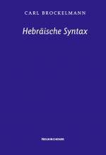 Cover-Bild Hebräische Syntax