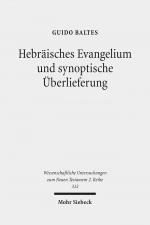 Cover-Bild Hebräisches Evangelium und synoptische Überlieferung