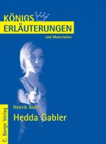 Cover-Bild Hedda Gabler von Henrik Ibsen. Textanalyse und Interpretation.