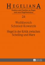 Cover-Bild Hegel in der Kritik zwischen Schelling und Marx