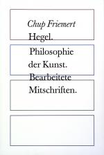 Cover-Bild Hegel. Philosophie der Kunst.