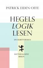 Cover-Bild Hegels ›Logik‹ lesen