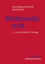 Cover-Bild Heidelberger Kommentar zum Wettbewerbsrecht