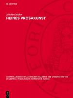 Cover-Bild Heines Prosakunst