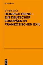 Cover-Bild Heinrich Heine - ein deutscher Europäer im französischen Exil