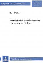 Cover-Bild Heinrich Heine in deutschen Literaturgeschichten