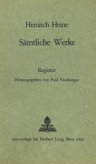 Cover-Bild Heinrich Heines sämtliche Werke- Registerband
