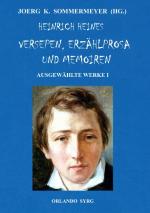 Cover-Bild Heinrich Heines Versepen, Erzählprosa und Memoiren. Ausgewählte Werke I