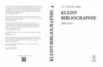 Cover-Bild Heinrich von Kleist Bibliographie
