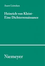 Cover-Bild Heinrich von Kleist - Eine Dichterrenaissance