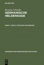 Cover-Bild Hermann Schneider: Germanische Heldensage / Deutsche Heldensage