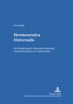 Cover-Bild Hermeneutica universalis