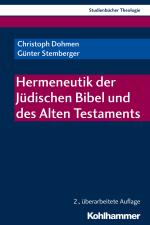 Cover-Bild Hermeneutik der Jüdischen Bibel und des Alten Testaments