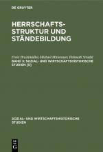 Cover-Bild Herrschaftsstruktur und Ständebildung / Herrschaftsstruktur und Ständebildung. Band 3