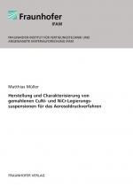 Cover-Bild Herstellung und Charakterisierung von gemahlenen CuNi- und NiCr-Legierungssuspensionen für das Aerosoldruckverfahren.