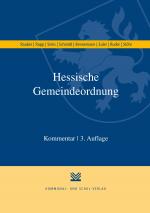 Cover-Bild Hessische Gemeindeordnung (HGO)