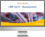 Cover-Bild Hessisches Bedienstetenrecht - HBR online