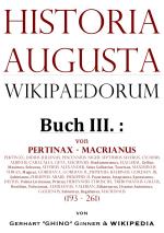 Cover-Bild Historia Augusta Wikipaedorum / Historia Augusta Wikipaedorum Buch III.