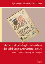 Cover-Bild Historisch-Etymologisches Lexikon der Salzburger Ortsnamen