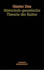 Cover-Bild Historisch-genetische Theorie der Kultur - Studienausgabe