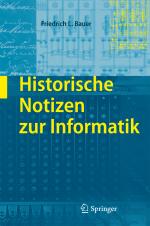 Cover-Bild Historische Notizen zur Informatik