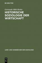 Cover-Bild Historische Soziologie der Wirtschaft