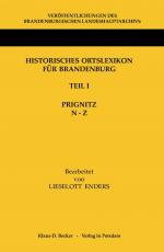 Cover-Bild Historisches Ortslexikon für Brandenburg, Teil I, Prignitz, Band 2, N - Z