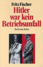 Cover-Bild Hitler war kein Betriebsunfall