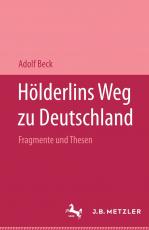 Cover-Bild Hölderlins Weg zu Deutschland